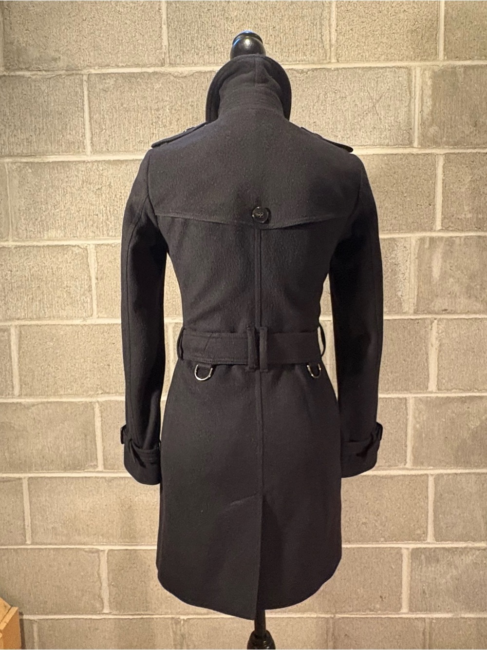Burberry wool trench coat. - Picture 5 of 15